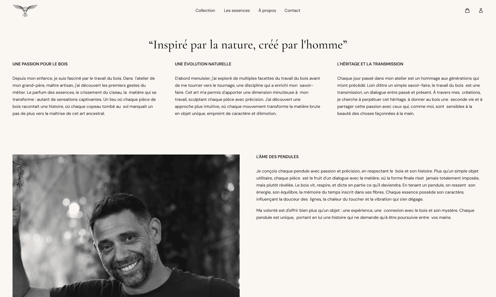 Illustration du site Les Pendules de Minerve