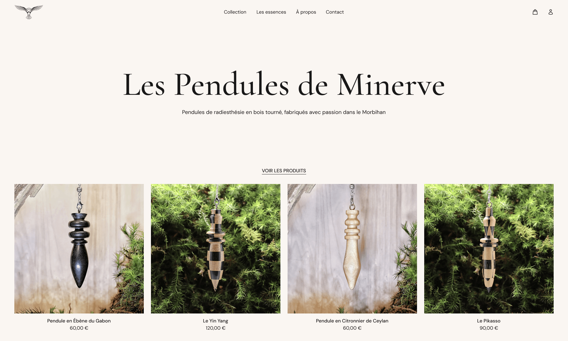 Illustration du site Les Pendules de Minerve