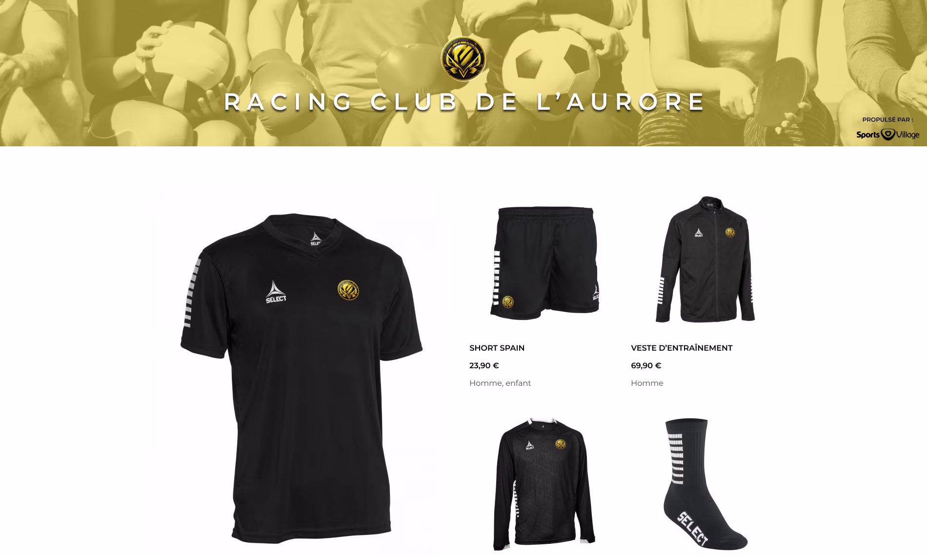 Illustration du site Sports-Village