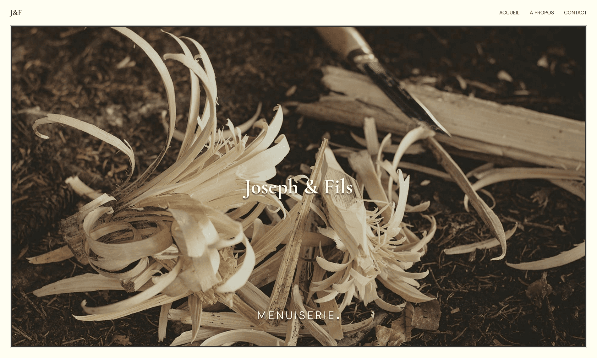 Illustration du site Joseph & Fils